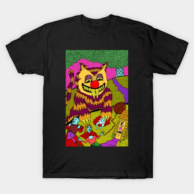 Monster Cat T-Shirt by Pop Wasteland